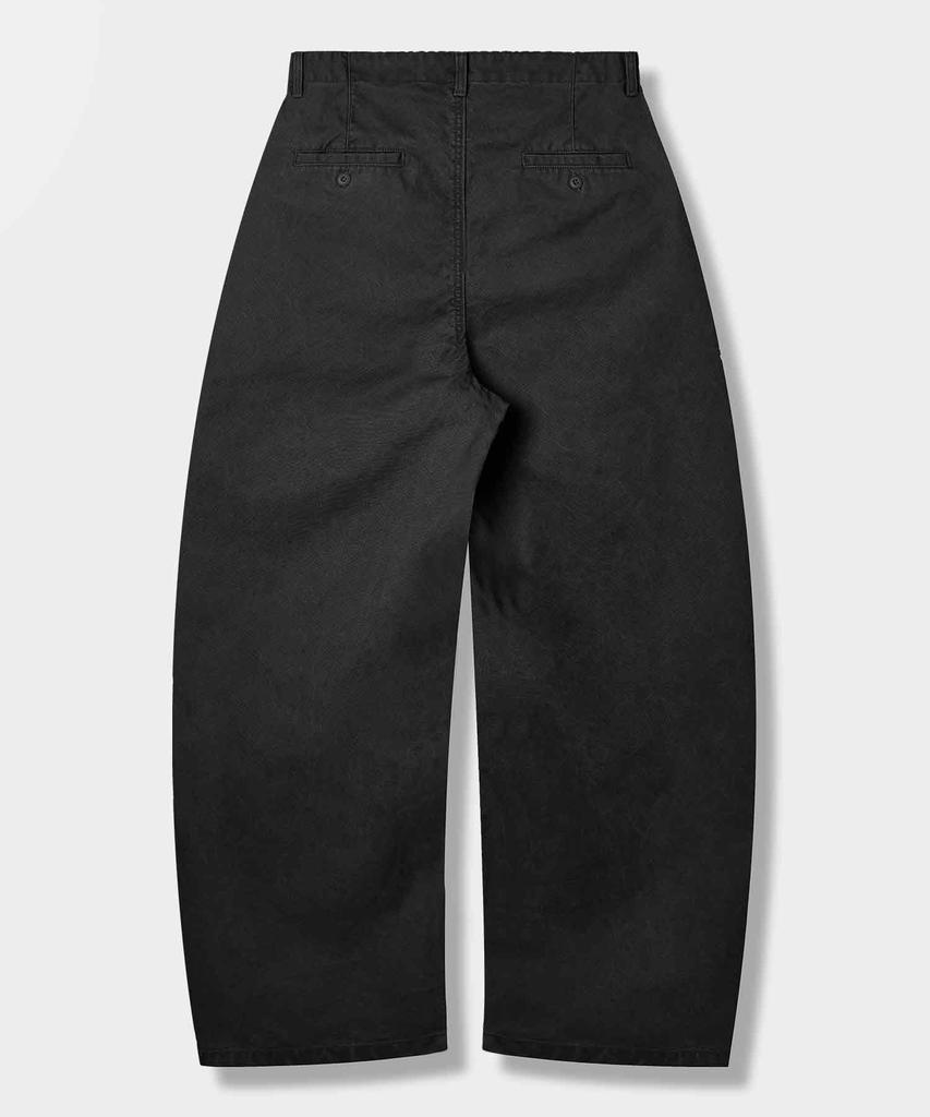 Yujen Basic Cotton Curved Chino Pants_3 Color