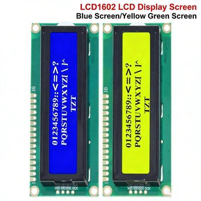 1Pcs Lcd 1602 Blue Green Screen 16X2 Character Lcd Display Module Diy Accessories Lcd1602 Module