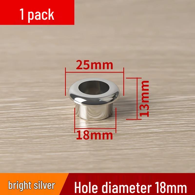 Round Plastic Desk Grommet Cover for Cable Management