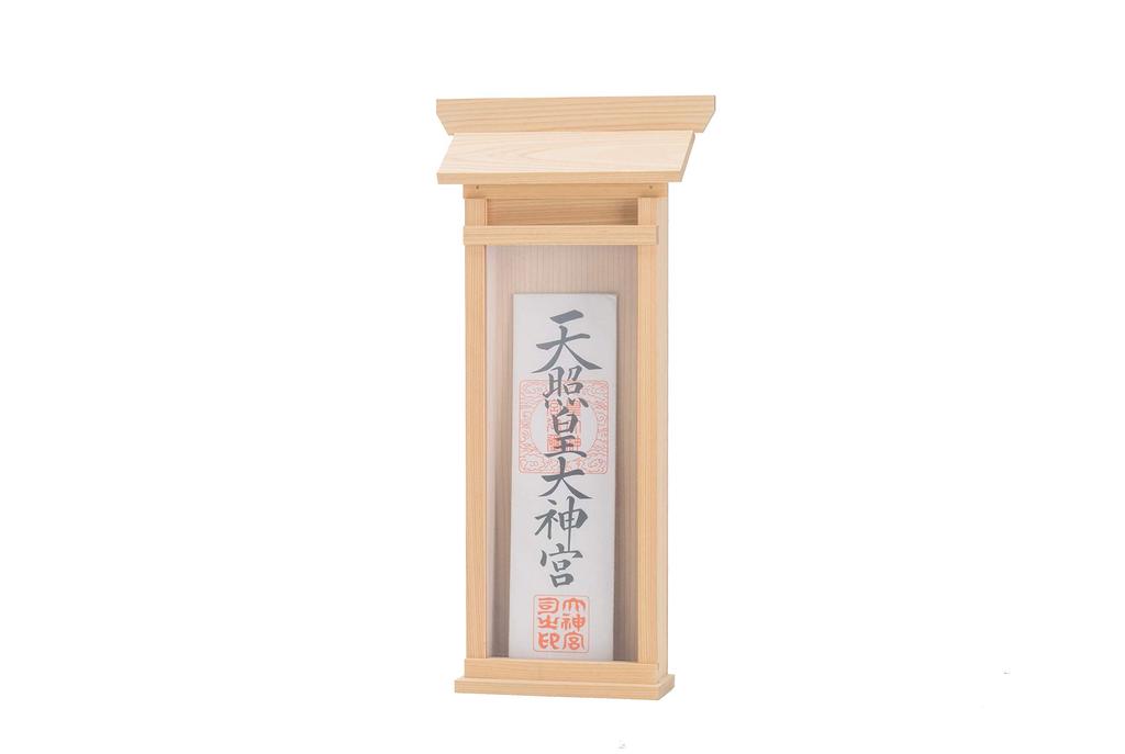 Kamidana no Sato Hanging Shinto Shrine, Medium Size, for Wooden Amulets