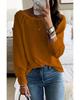 Azura Exchange Relaxed Cutout Shoulder Sweater