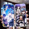 Re Zero Emilia Ram Rem Phone Case for Motorola Moto G10 G20 G30 G31 G32 G34 G35 G41 G42 G50 G51 G52 G55 G60 G60S G62 G71 G72 G75