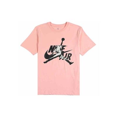 Air Big Logo Sport Kurzarm T-Shirt Herren Oberteile Pink BV5906-623