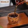 200ml Yixing Purple Sand Fish Teacup Traditional Tea Bowl Set Of Cups Tea-tasting Smelling Cup Chazhan Master Cups Tea Ceremony