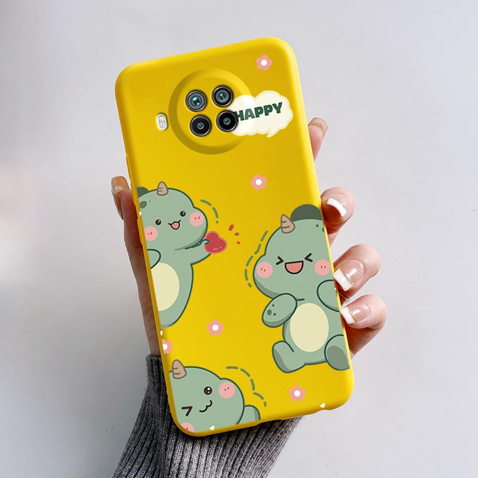 For Xiaomi Mi 10T Lite Case Cute Cat Cartoon Bear Frog Soft Silicone Back Cover For Xiaomi Mi10T 10 T Lite 5G Bumper Phone Case