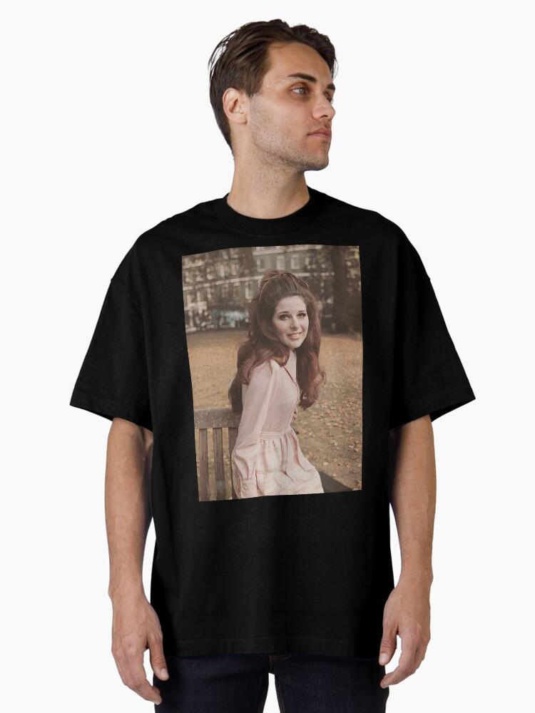 Oversized tričko June Carter Cash Bobbie Gentry