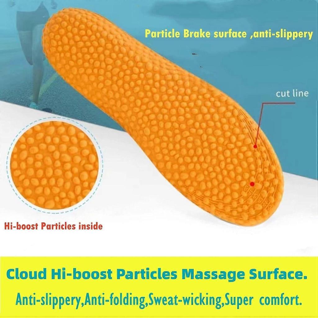 Sports Work Insoles Memory Foam Insoles for Women and Men 3D-Xpain Cushioned Pain Relief Shock Absorption Replacement Shoe Inserts Comfort