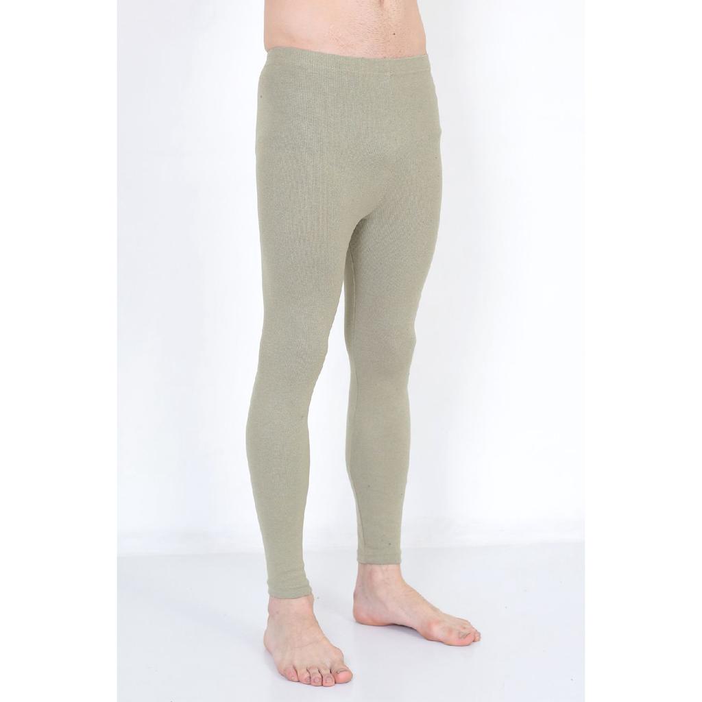 Erhabene Thermounterwäsche | Unisex Thermostrumpfhose aus Baumwolle Schwarz