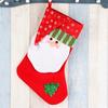 Creative Christmas Decorations Pendants Socks Shape Gift Candy Storage Bags Home Living Room Fireplace Hanging Socks Pendants