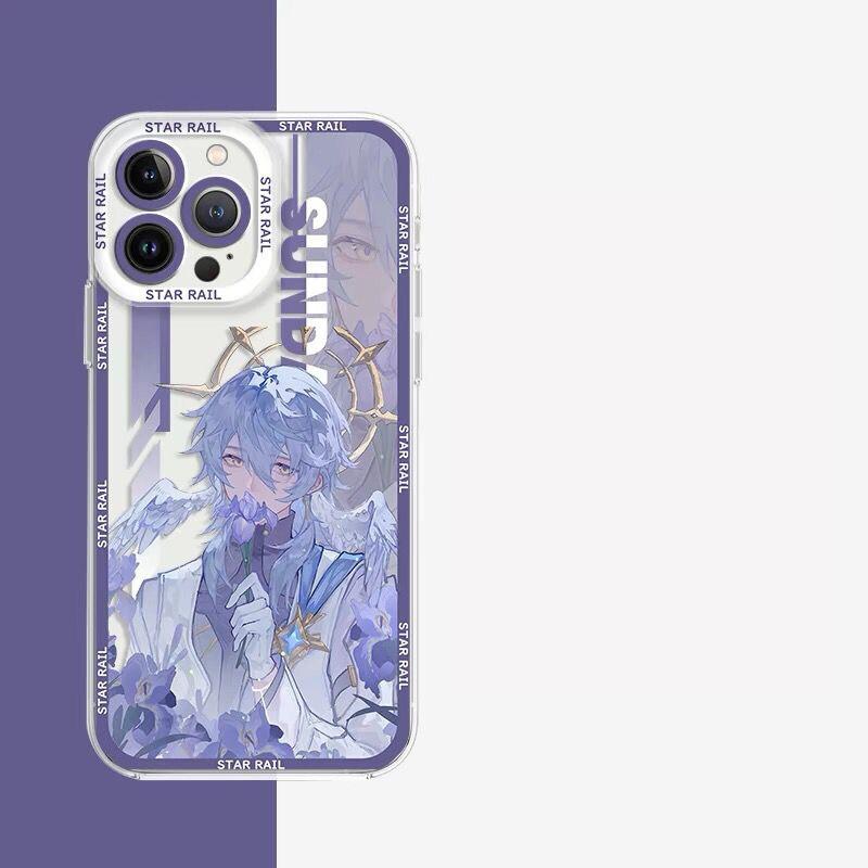 Honkai Star Rail Sunday Case For Samsung S24 S21 S22 S23 S30 S25 Plus Ultra S20 S21 S23 S24 FE A55 A35 A15 A25 A54 Cover Clear
