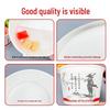 Thickened Disposable Cream White Takeout Bowls, 880ml (300 Count)