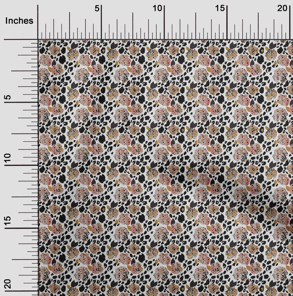 oneOone Cotton Flex Light Brown Fabric Texture Sewing Fabric By The Yard Printed Diy Clothing Sewing Supplies 40 Inch