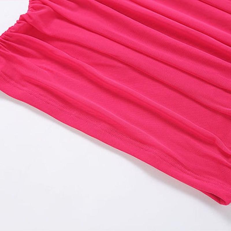 Temperament Slim Fit Waist Wrap Dress Women's Ins Style Slim Shoulder Fold Show Thin Hip Wrap Skirt Show Body Solid Color Hip Wrap Skirt