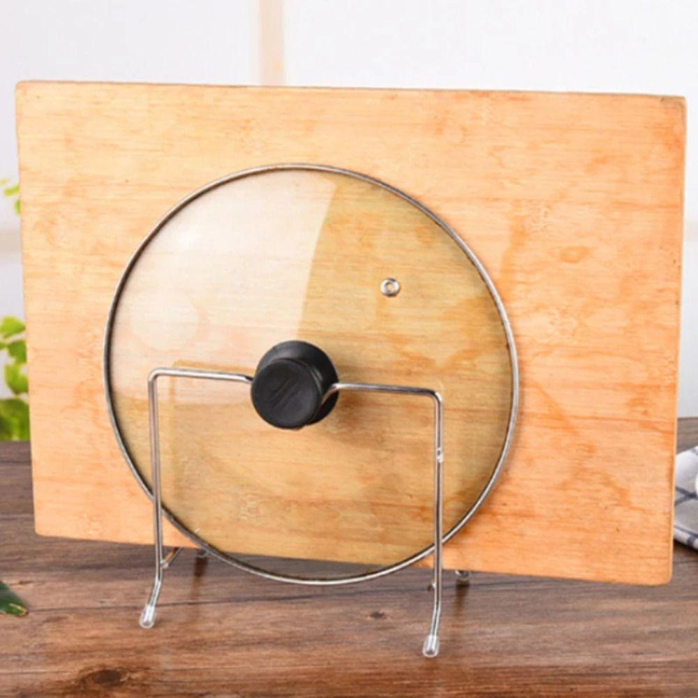 Multi-layer Stand Rack Stainless Steel Pot Lid Stand Kitchen Storage Organization Rack