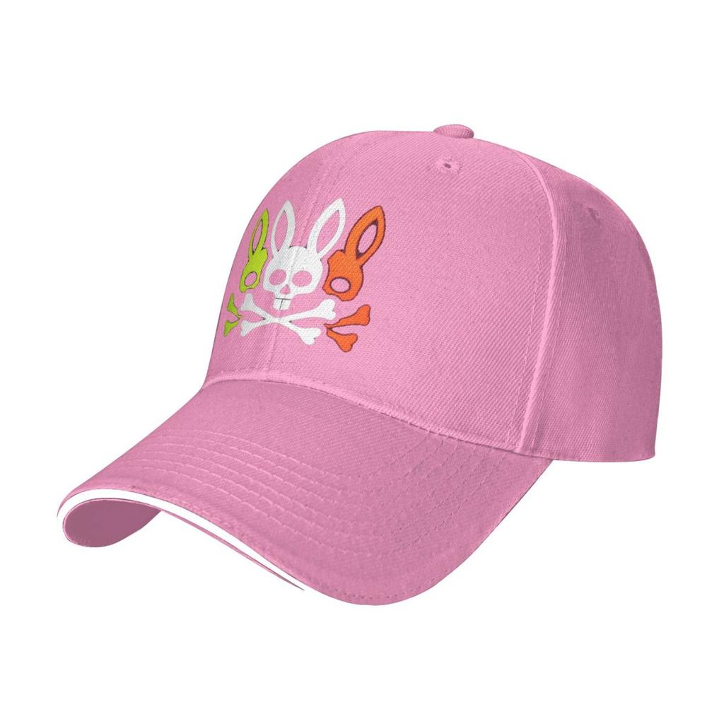 Green White Orange Skeleton Rabbits Cartoon Camping Baseball Caps Men Bunny Unisex Male Beach Golf Hat Hip Hop Trucker Cap