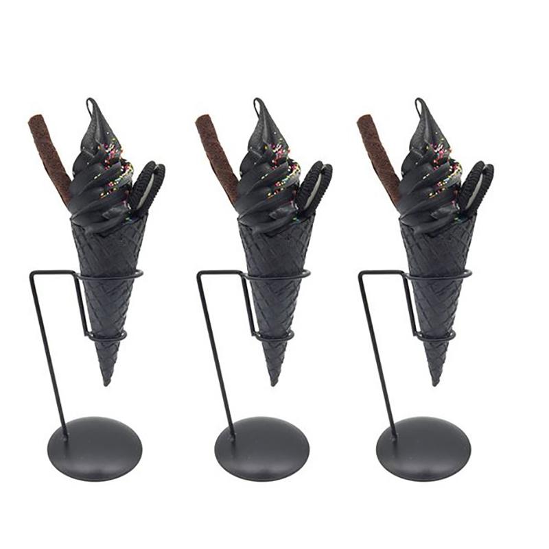 Ice Cream Stand Birthday Wedding Iron Structure Party Practical Display Holder