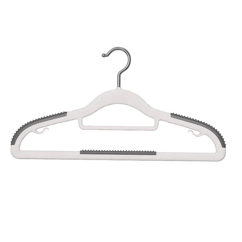 Seamless Non-slip Clothes Drying Hanger with Anti-shoulder Design