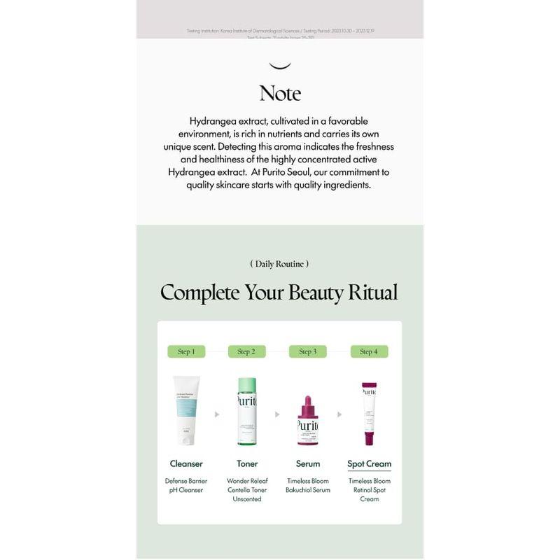Purito SEOUL - Timeless Bloom Retinol Spot Cream
