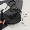Luxury Women's Shoulder Bags PU Wallet Mobile Phe Dumpling Bag For Women Daily Commuting Crossbody Bag
