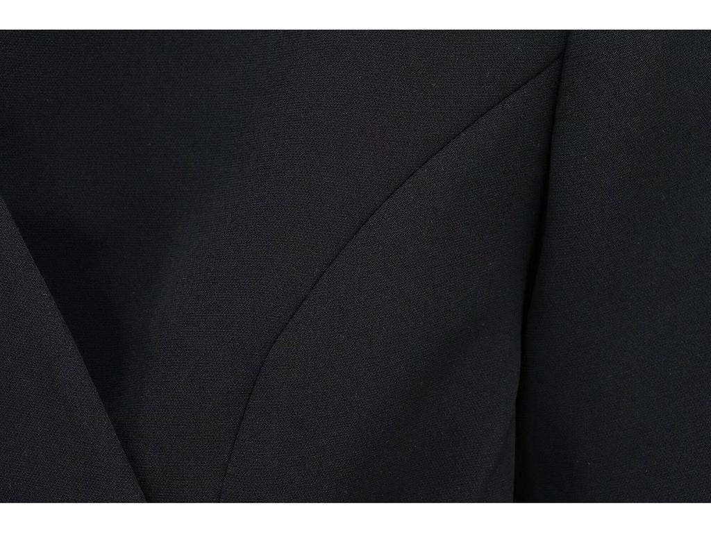 Women's Winter 2024 European & American Style Fashion Suit with Versatile Belt - 1270608