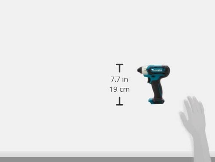 Nárazový utahovák Makita TD110 modrý točivý moment 110Nm baterie se prodává samostatně TD110DZ (10,8V) atd.