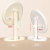 Rotatable Makeup Mirror with LED Light Tricolor Light Portable Cosmetic Mirror  Business