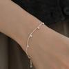 925 Silver Silver Ball Drop Chain Bracelet