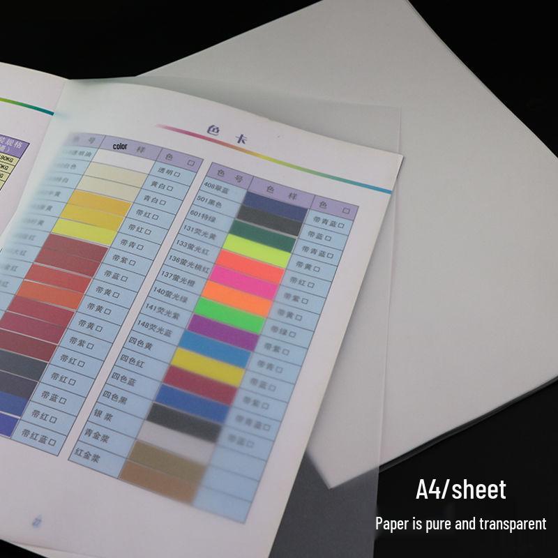 A3/A4 Sulphate Tracing Copy Drawing Paper - Transparent Transfer Paper for Tracing Practice, Includes Hard Pen, Free Shipping