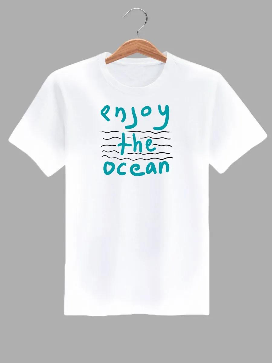 

Футболка оверсайз с большим принтом на спине XL