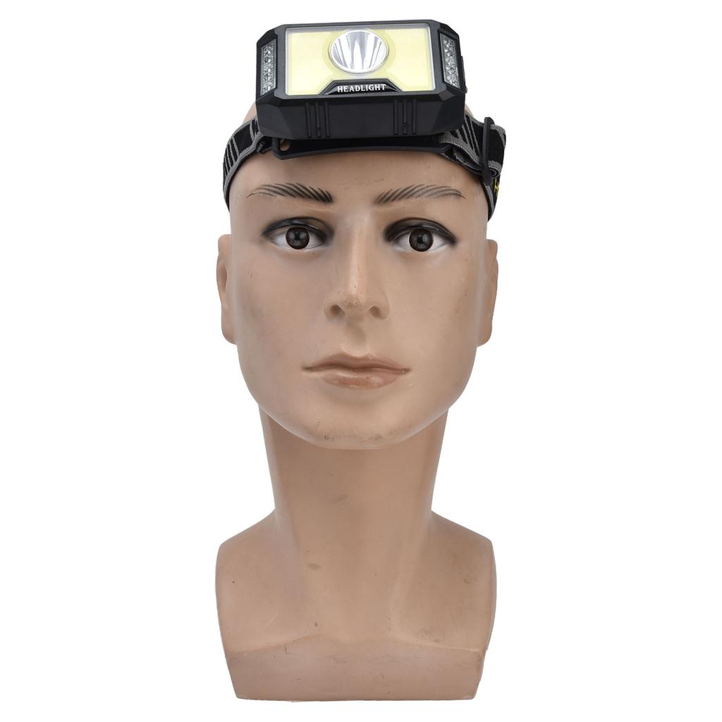 LED COB Headlight Multimode USB Charging Waterproof Head Flashlight for Outdoor Camping