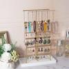 Jewelry Organizer Tabletop Jewelry Holder Earring Necklace Bracelet  Jewelry Tree Display Stand with Tray