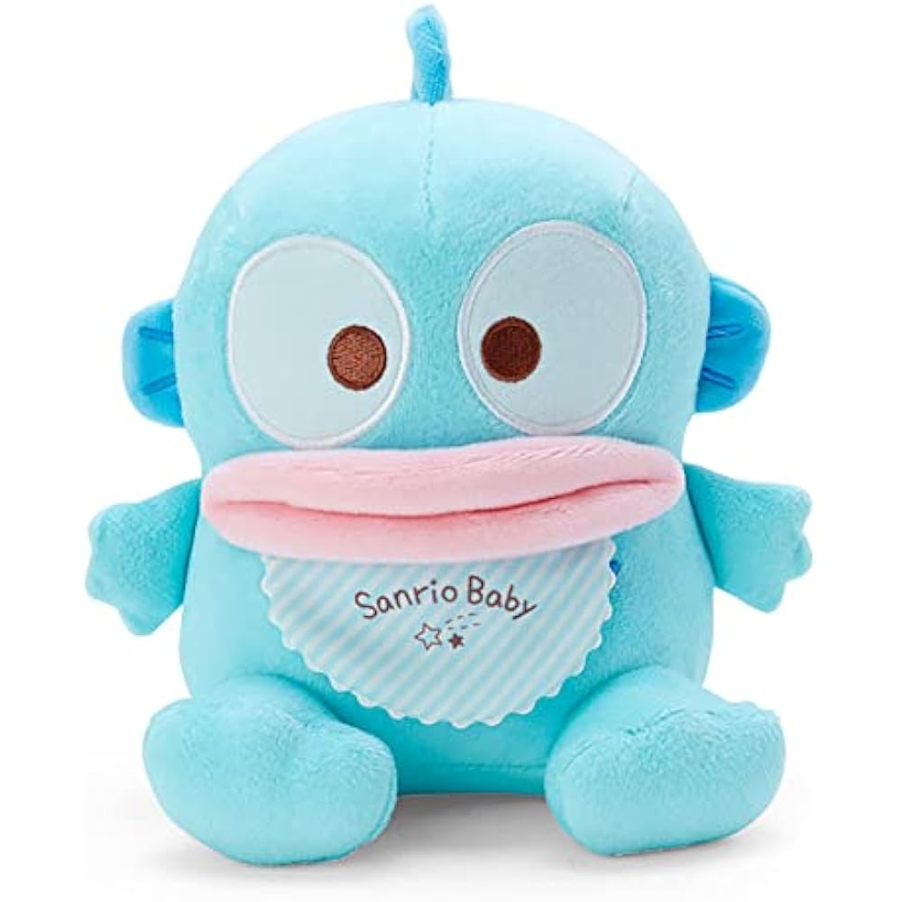 Sanrio Baby Washable Plush Hangyodon Half Fish HANGYODON SanrioBaby Character 17.5 x 16 x 19.5 cm...
