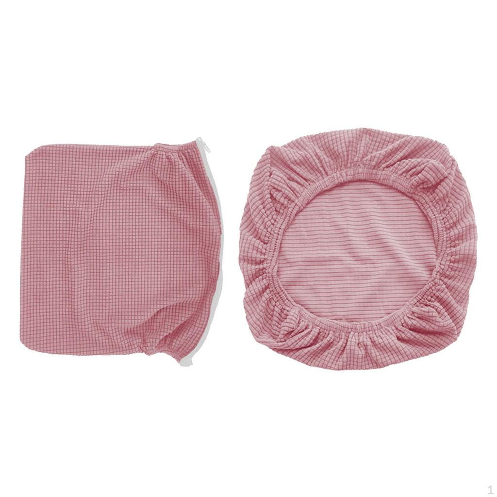 Chair Cover, Dining Stretchable Back Office Seat Protector