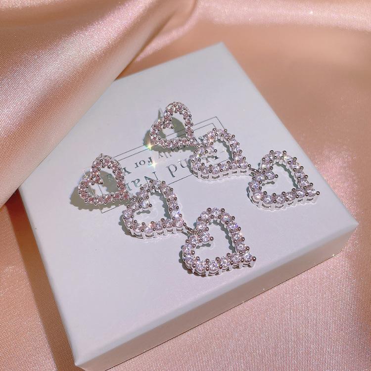 

Новые высококачественные серьги-кисточки в форме сердца, маленькие, модные, с любовью, длинные серьги