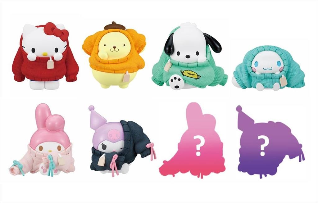 Takara Tomy Arts Hello Kitty and Friends Dressing 1 H306 X W98 X PVC PERIHAPI! Up, Box, Approx. D132mm,