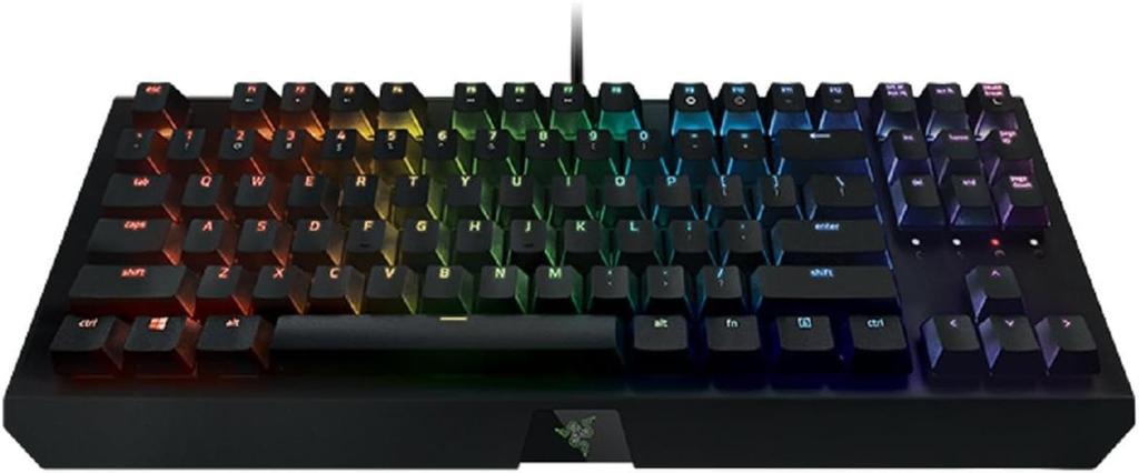 BlackWidow X Tournament Edition Chroma Tenkeyless Gaming Englische Tastatur, Layout, RZ03-01770100-R3M1 [Gebraucht]