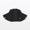 MUJI Women's Kapok Blend Double Gauze Quilted Jacket, Black, Size XL, BD103A5S