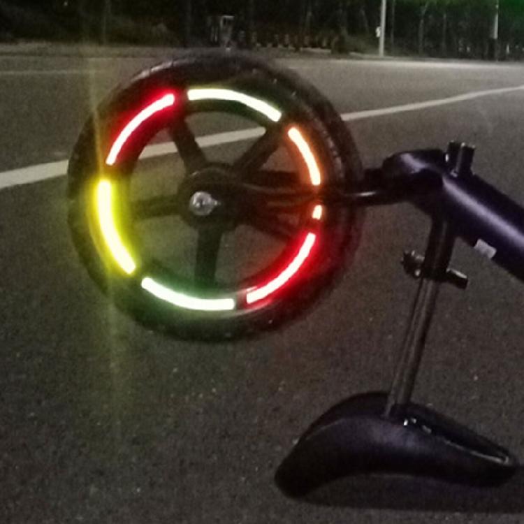 Reflective Tire Sticker Children Balance Bike Warning Stickers Kids Balance Bike Wheel Decoration Bike Accessories