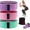 1/3PC Resistance Band Yoga Elastic Band Hip Fitness Exercise Non-slip and Durable Gym Fitness Training Band Yoga Stretching Band