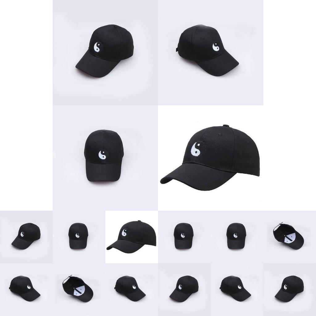 Tai Chi Eight Trigram Embroidered Men Women Baseball Hat With Curved Brim For Yearround