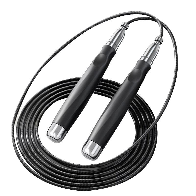 Li Ning Jump Ropes PU+Steel Cables TPR+Aluminum Handle Unisex 3m LNMB408-3