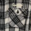 QUENCHLOUD Made In Japan Check Pattern Short Sleeve Shirt 1 Black Men's Used
