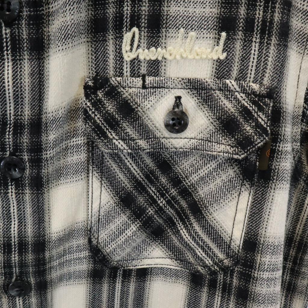 QUENCHLOUD Made In Japan Check Pattern Short Sleeve Shirt 1 Black Men's Used