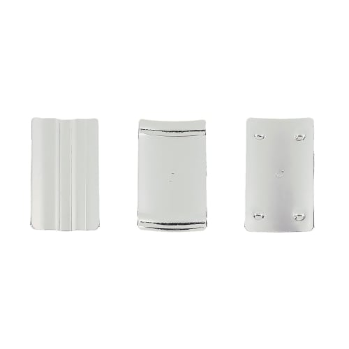 Vandoren Optimum Bb Clarinet Ligature with Plastic Cap (LC01P), Silver Plated