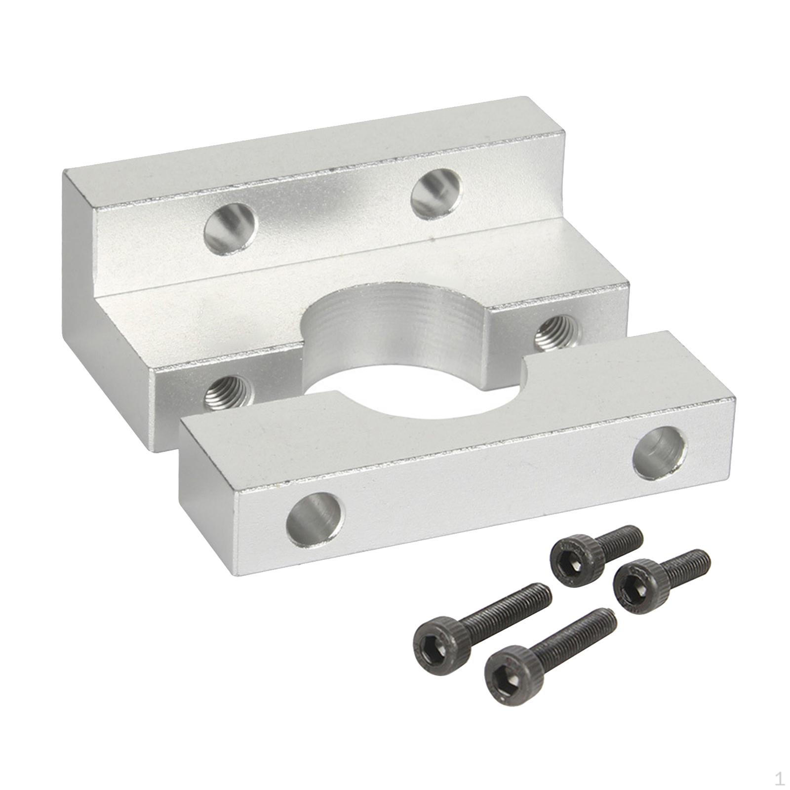 

Фіксований блок хотенду Аксесуар для 3D-принтера Ефективний Практичний з кріпильним гвинтом Метал срібний