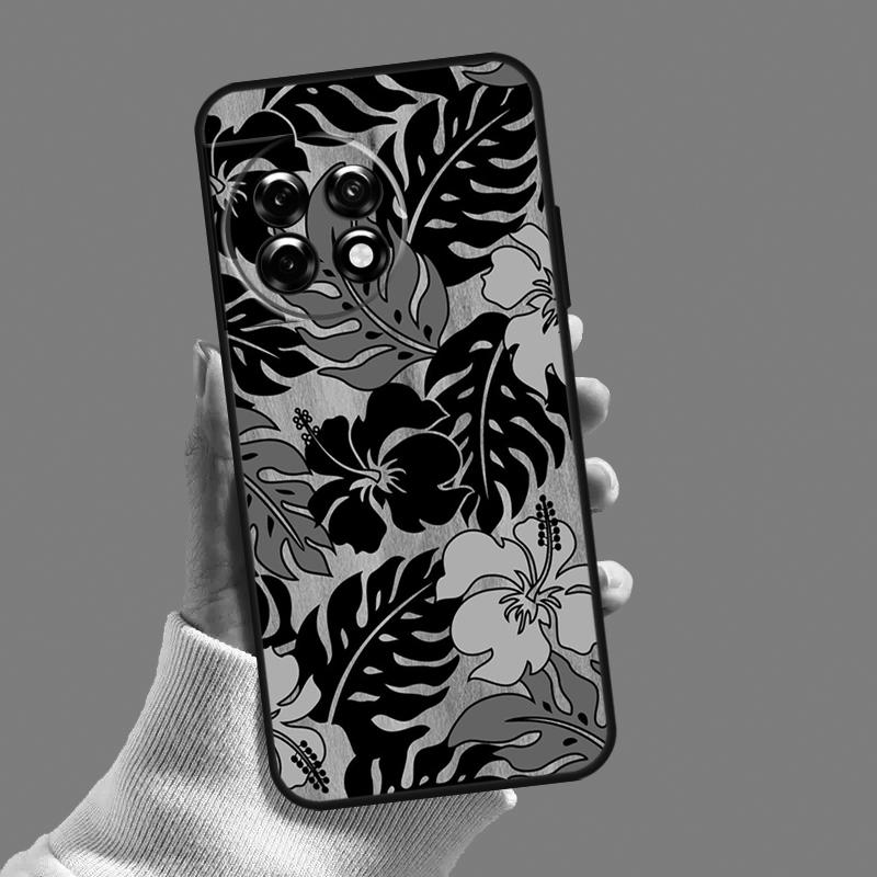 Tropical Paradise Hawaiian Flower Case For OnePlus Nord 5 CE 4 3 Lite N20 N30 OnePlus 15 13 12 11 8 9 10 Pro 12R 13T 13R Cover
