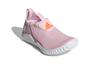 Adidas Rapidazen S .Rdy C Slip Resistant Abrasion Resistant Mid top Kids' Running Shoes Pink White FZ3955