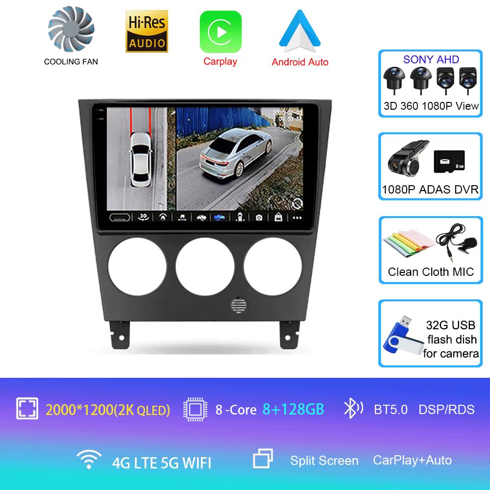 Car Radio Android 14 For Subaru Impreza GD GG 2002 - 2007 Navigation Multimedia Player Stereo WiFi+4G Video Head Unit BT DSP DVD