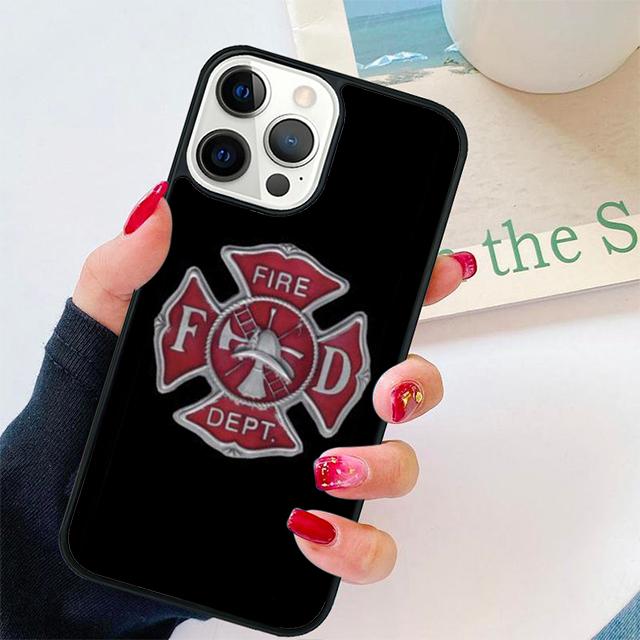 fire fireman firefighter Coque Shell For iPhone 17 Air 15 16 14 13 12 Pro Max 11 Pro Max Plus Phone Case Cover