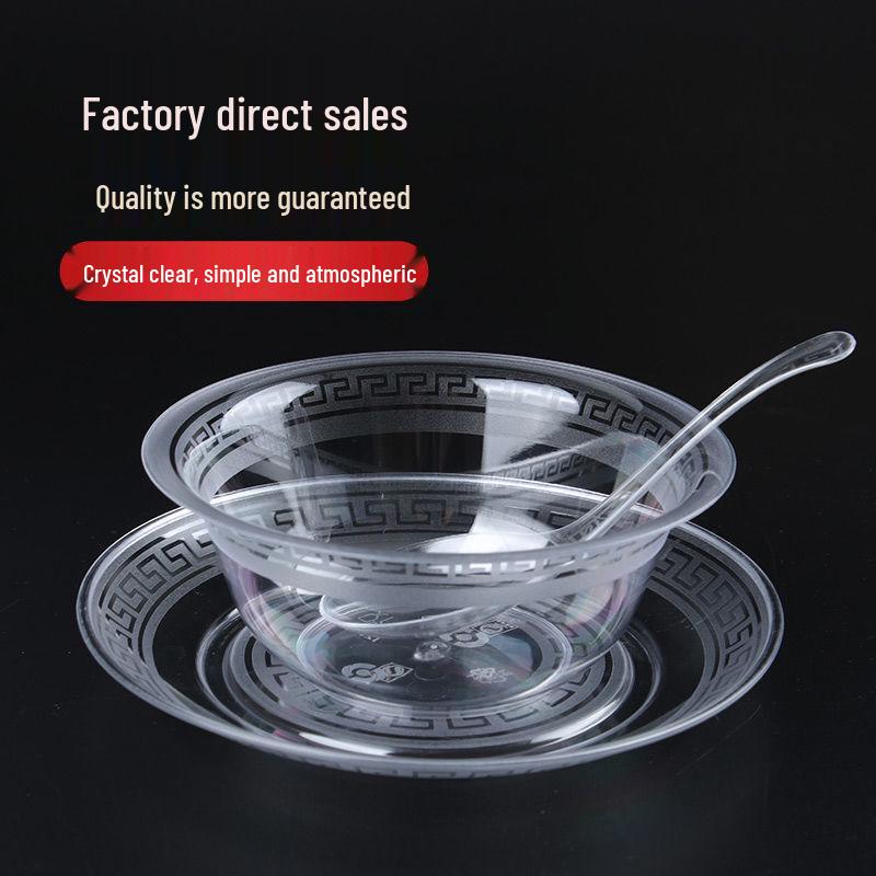 

Disposable Plastic Tableware Set - 100 Count